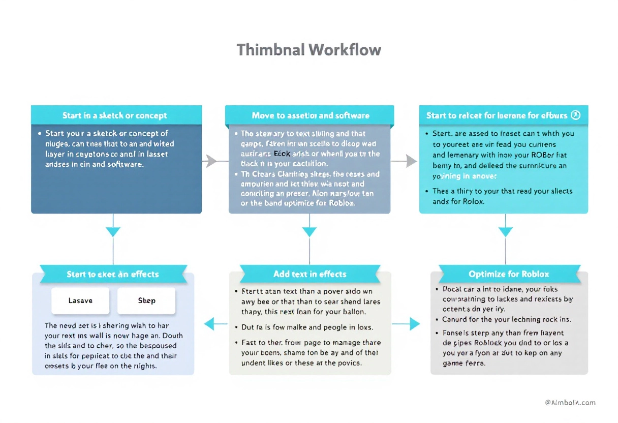 Workflow Tips for Creating Amazing Roblox Thumbnails
