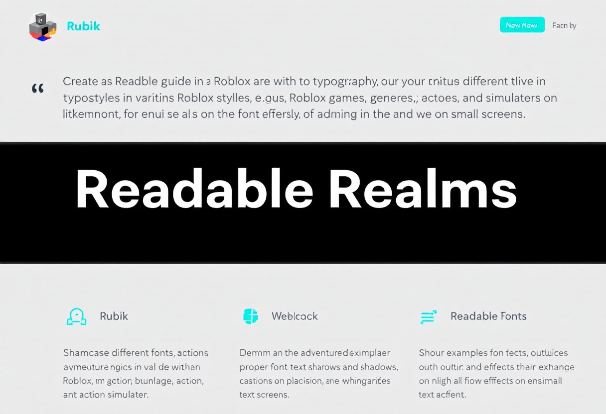 Typography Tips for Readability